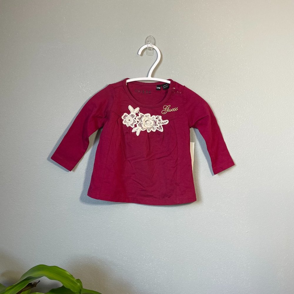 3-6 MONTHS GUESS BLOUSE TOPO